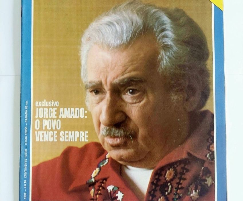 Jorge AMADO em Lisboa, 1976
