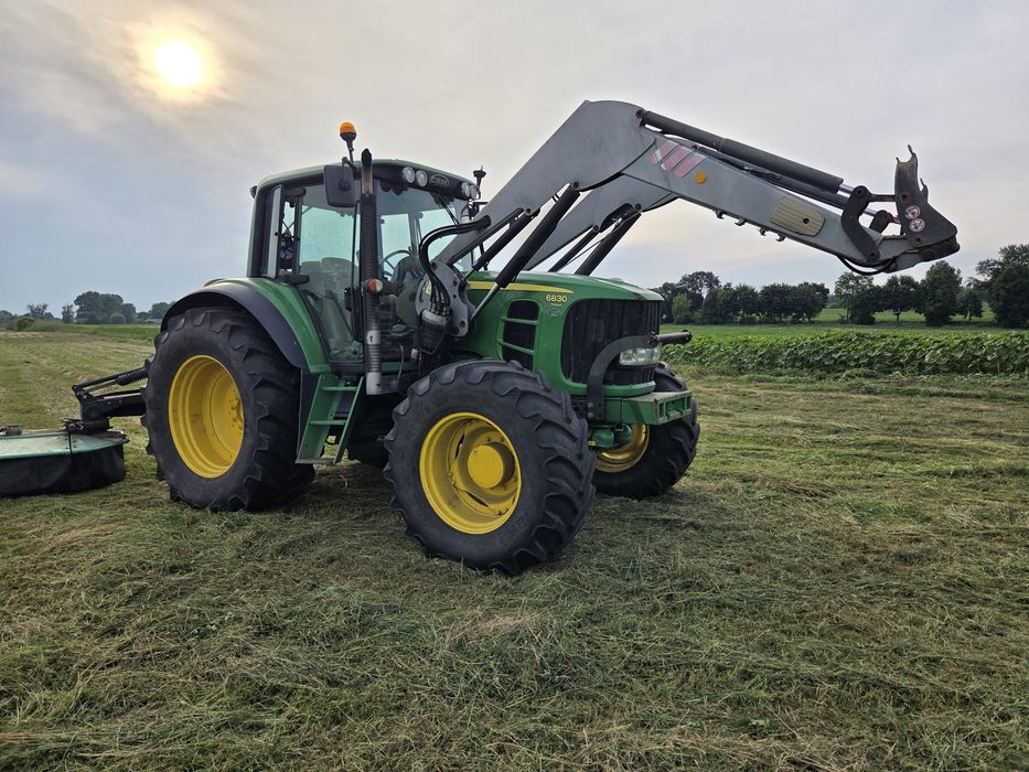 Ciągnik rolniczy john deere 6830 premium, power Quad , umowa  
- skrzy