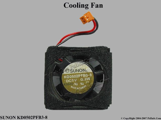 Cooler ventoinha SUNON KD0502PFB3-8 5V 0.3W 25x25x10mm 25mm