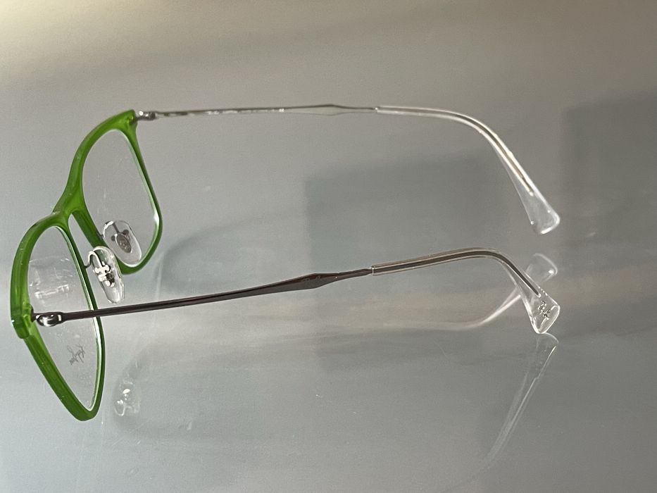 Zielone okulary korekcyjne RAY-BAN