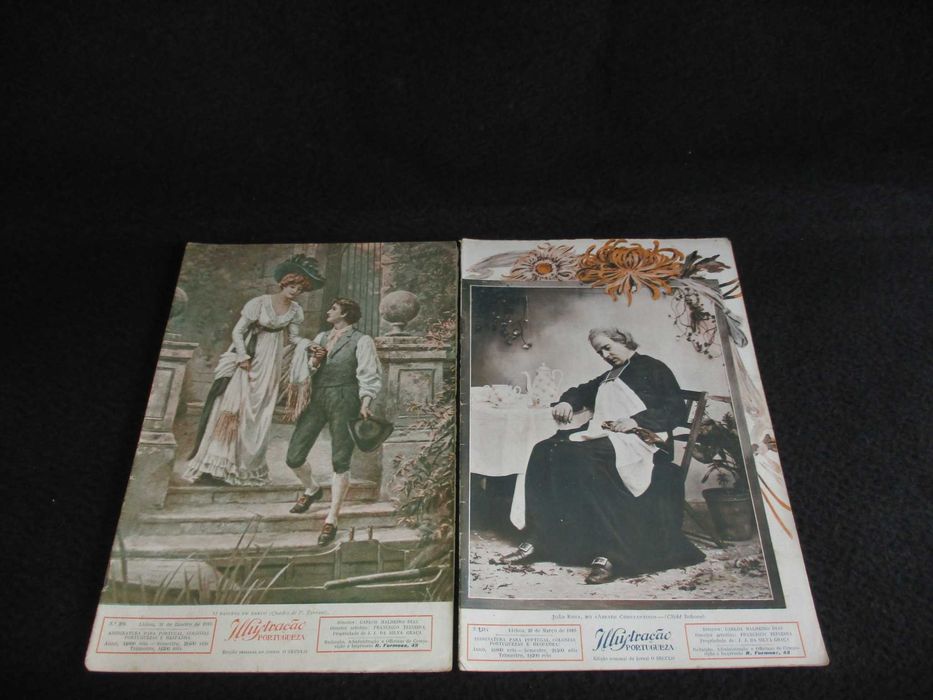 Livro Revista Ilustração Portuguesa 2ª Série 1907 a 1924 Revistas