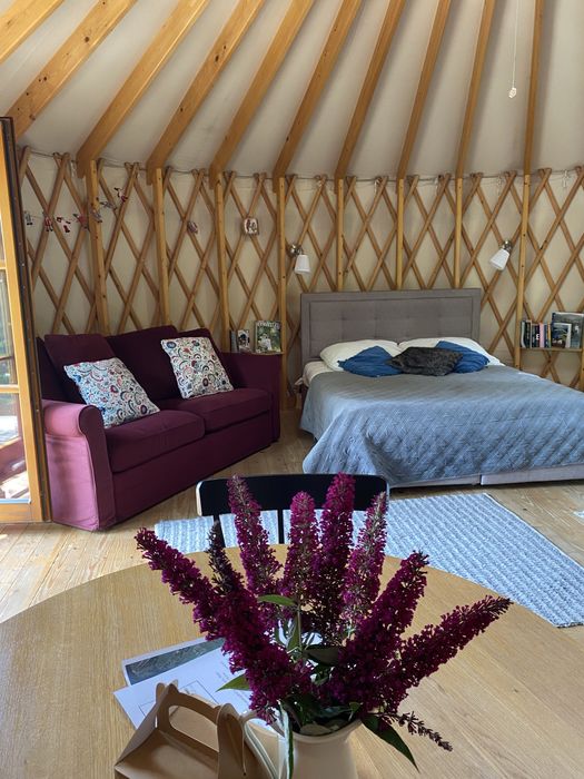 Jurta Całoroczna, BESKIDY, KOMINEK, noclegi w górach