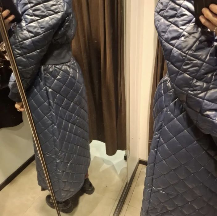 Жіноче елегантне довге пальто чорне, xl розмір,демісезон