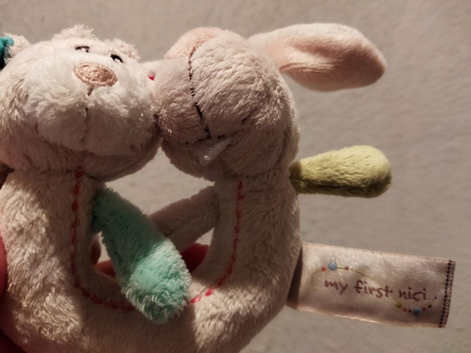 Брязкальце "Rabbit Tilli & Bear Taps" NICI.