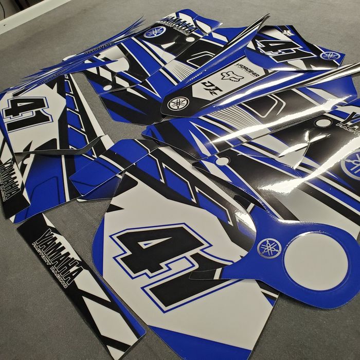 Kits de autocolantes personalizados para motas, atv, mx, motas de água