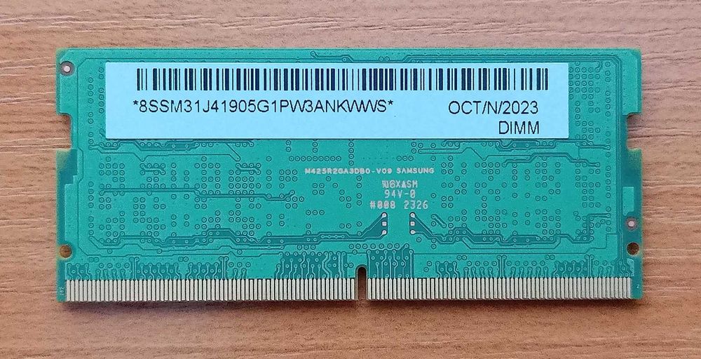 16GB SO-DIMM DDR5 5600 MHz Samsung: 1 500 грн. - Запчасти для ноутбуков ...