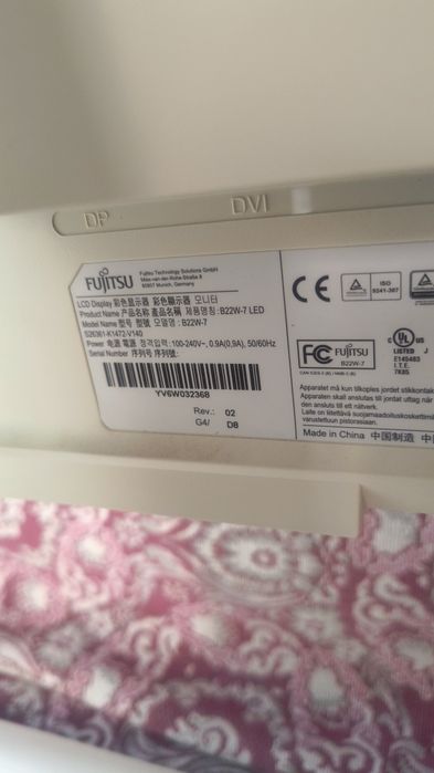 Монітор 22" Fujitsu B22W-7