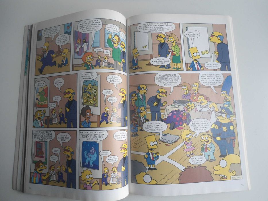 Big Bouncy book of Bart Simpson