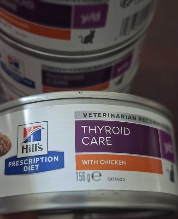 10 latas Comida Húmida para Gato Thyroid Care Hill's Prescription Diet
