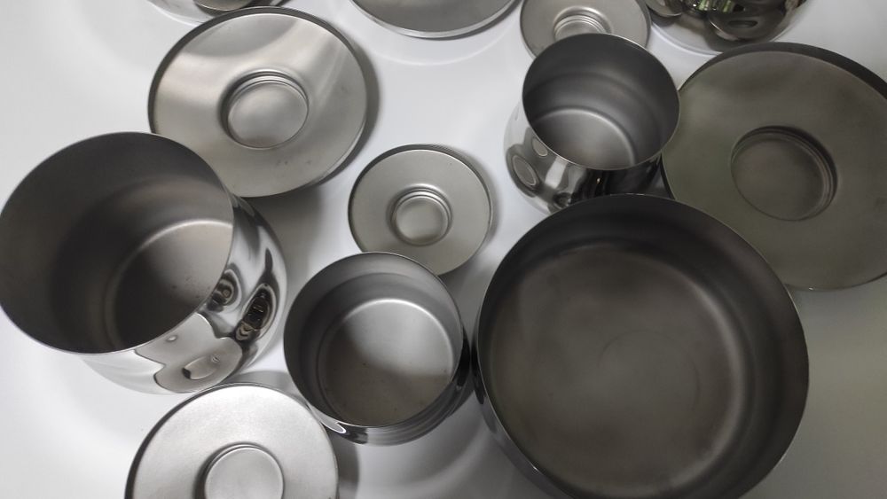 Conjunto de potes vintage - rena ware (novo)