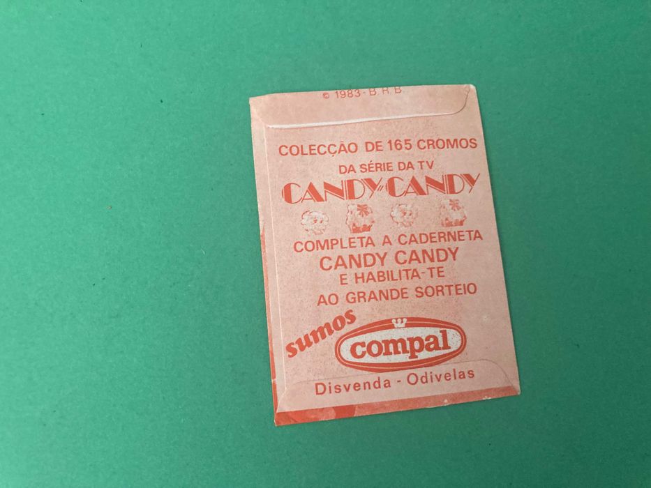Carteira de Cromos Vazia da Candy Candy Disvenda Anos 80