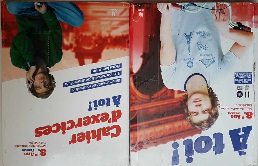 Manuais Francês -7ºano/8º ano/9ºano-Manual + Cahier