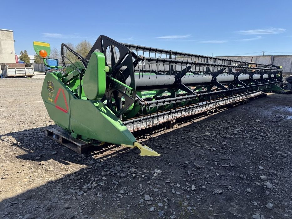 Жатка гідрофлекс John deere F635 з США. Флекс жатка. Соєва жатка.