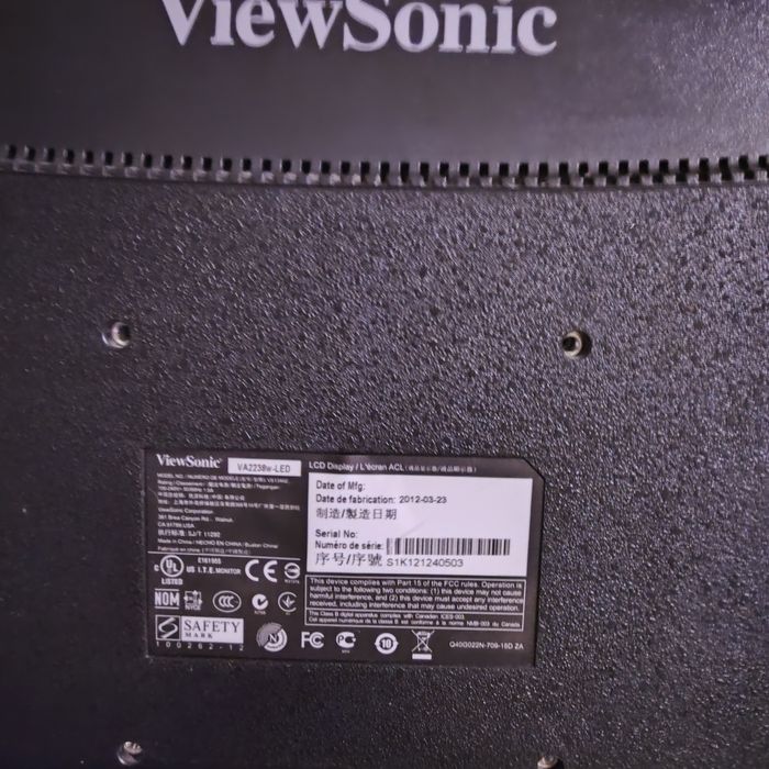 Продам монитор ViewSonik