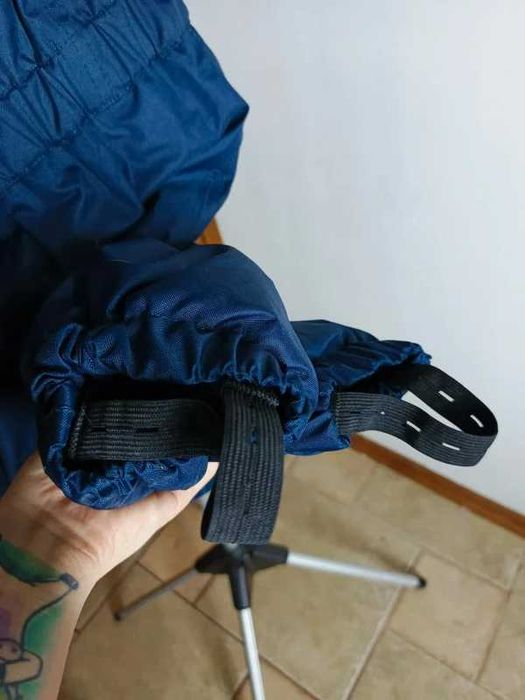 Kombinezon zimowy dziecięcy ZigZag w-pro 5000 – granatowo-niebieski