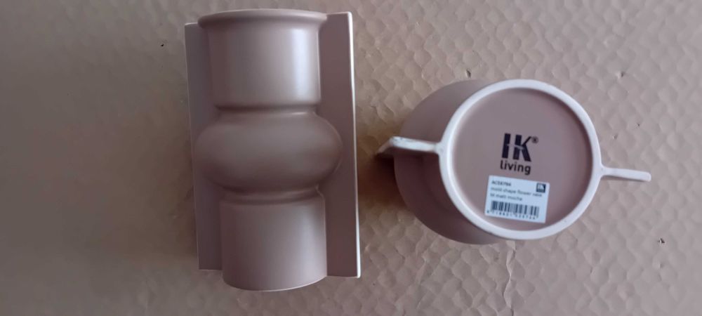 Conjunto 2 Jarras Cerâmica Design Nórdico 20 cm