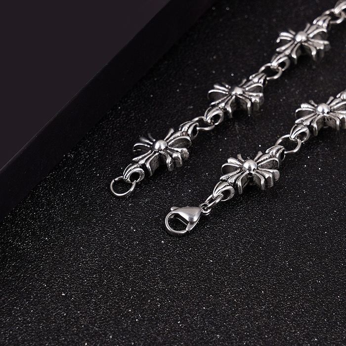!АКЦІЯ!  Браслет Chrome Hearts | Браслет  Хром Хартс з хрестиками