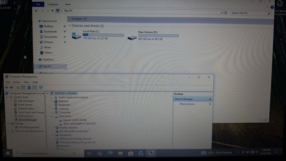 Lenovo ThinkPad E430 / i3 / 8GB RAM / SSD 240GB + HDD 500GB