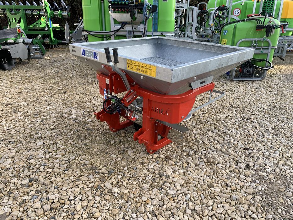 Rozsiewacz nawozów nawozu siewka siewnik ABRA MAXI 1200l STRUMYK RAUCH