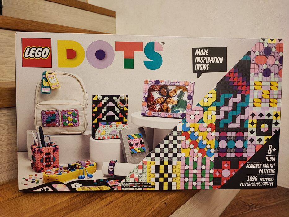 Конструктор LEGO DOTS Дизайнерський набір – Візерунки 1096 деталей  41961 з Німеччин