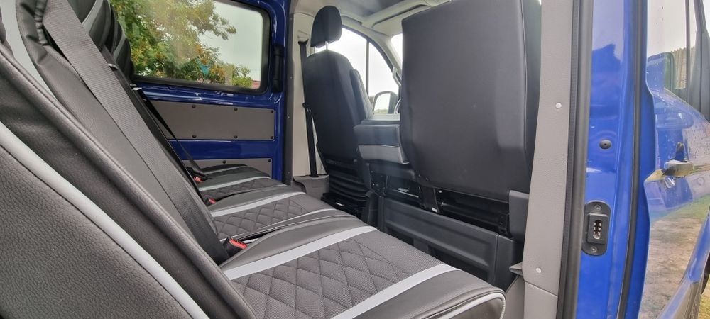 Zabudowa busa brygadowa brygadówka fotele homologacja brygadowka