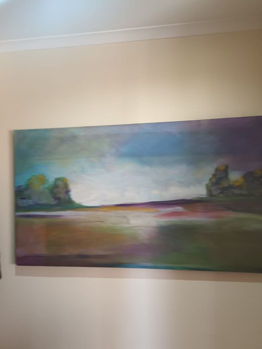 Quadros lindíssimos pintados á mão. Aguarelas e tintas. Lindíssimos.