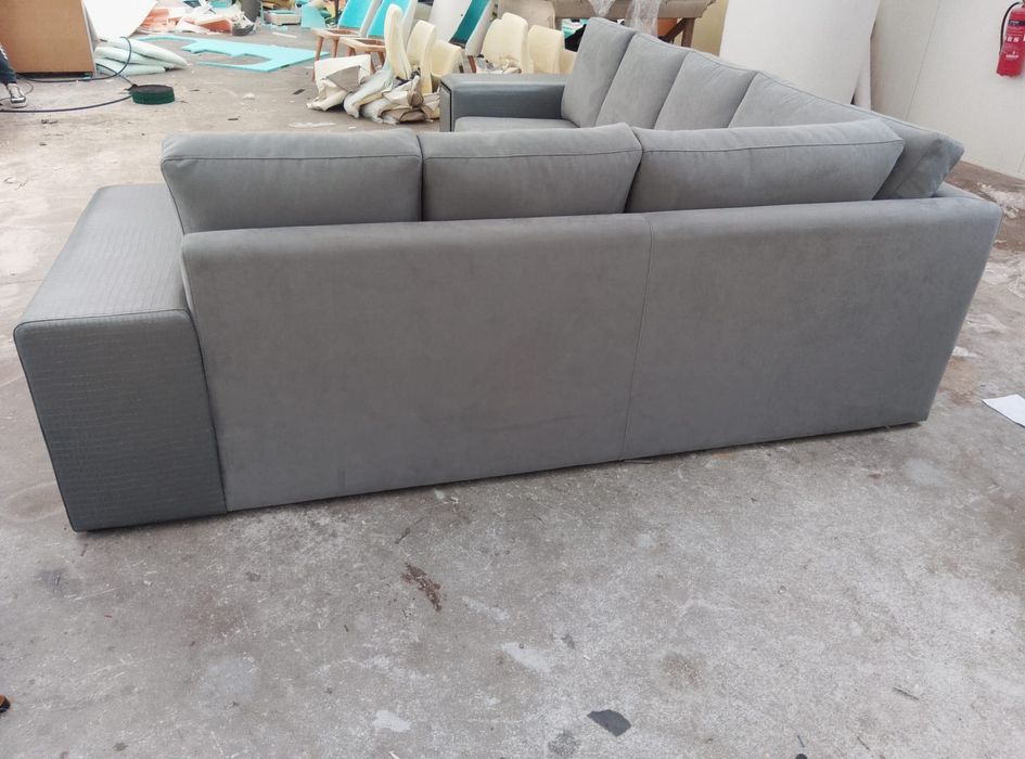 Sofa de Canto em Veludo