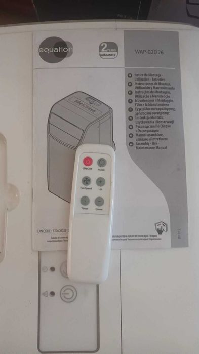 Ar Condicionado Portátil Equation 9000 BTU – Pouco uso