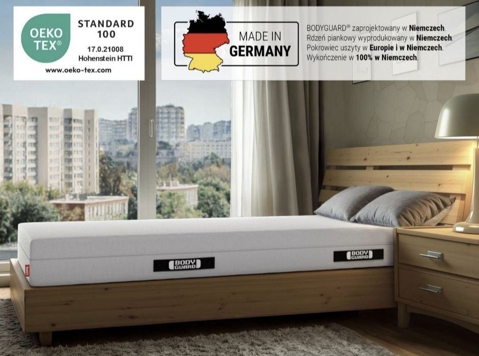 Materac do spania Bett1 Bodyguard PREMIUM Niemcy !! Wszystkie Rozmiary