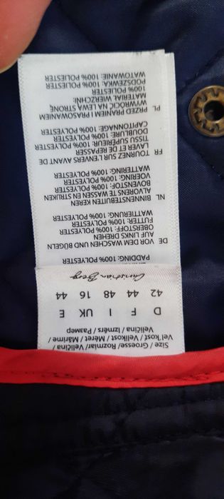 kurtka pikowana typu Barbour 42