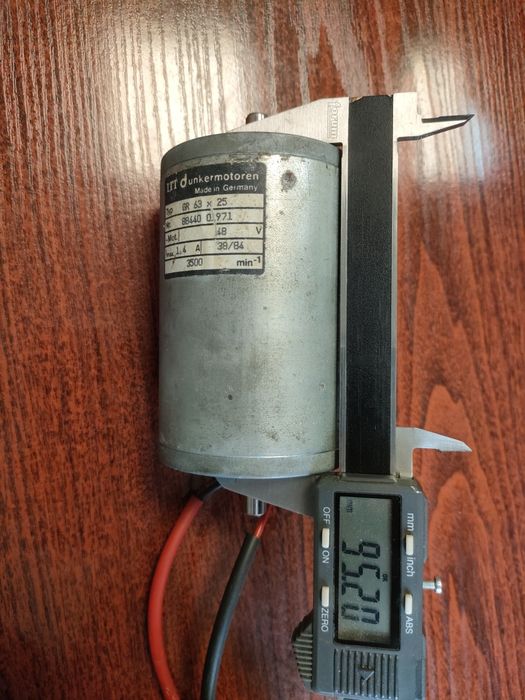Silnik elektryczny 48 V Dunkermotoren GR 63 x 25 nr 88440