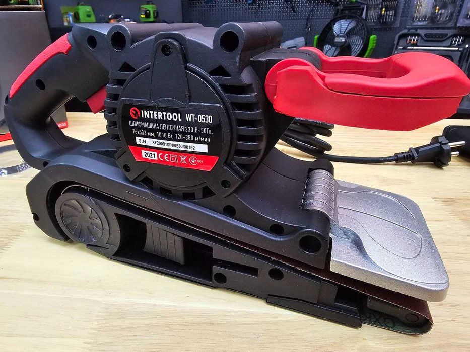 Стрічкова Шліфмашина STORM 76*533 мм Мідна обмотка Гарантія 36міс