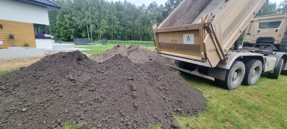 Ziemi przesiewana 20 ton z transportem Rybnik Zory Wodzislaw