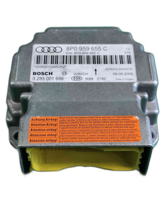 Centralina Airbag AUDI A3 8P0959655C (OEM) | 0285001666 (OEM)