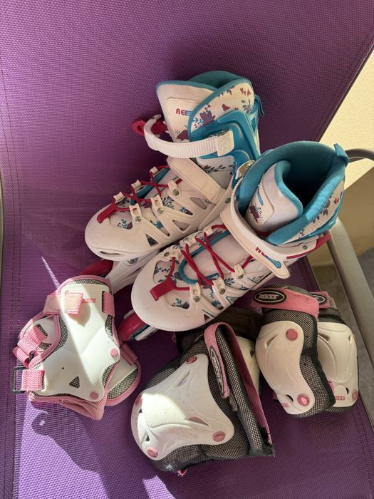 Ролики для дівчинки з регулюючим розміром