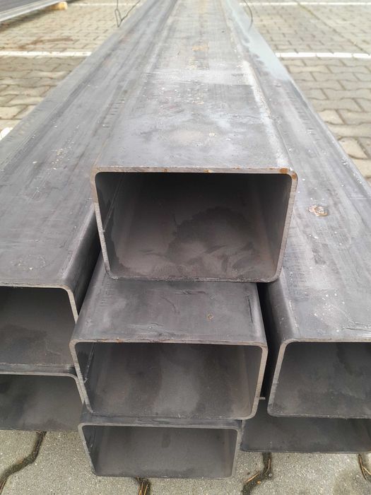 Rura słupki ocynk 60,3x2 ocynkowana fi 60 3,2 I gatunek 6mb czarne