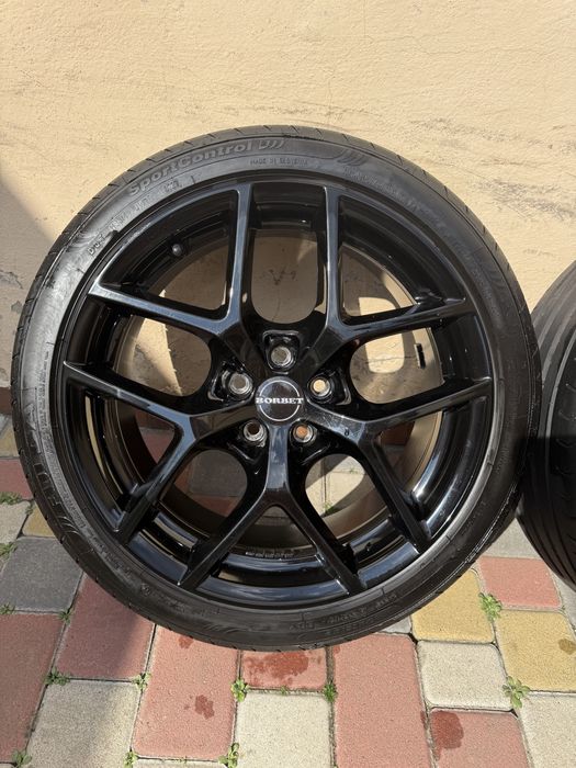 Диски borbet Y 5/100 r17  205/45/17 vw seat skoda