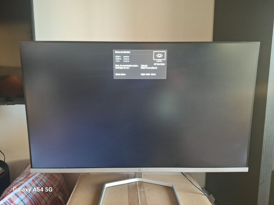 Vendo um monitor da Hp