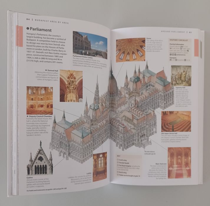 Guia Eyewitness ("American Express ") da Hungria em inglês