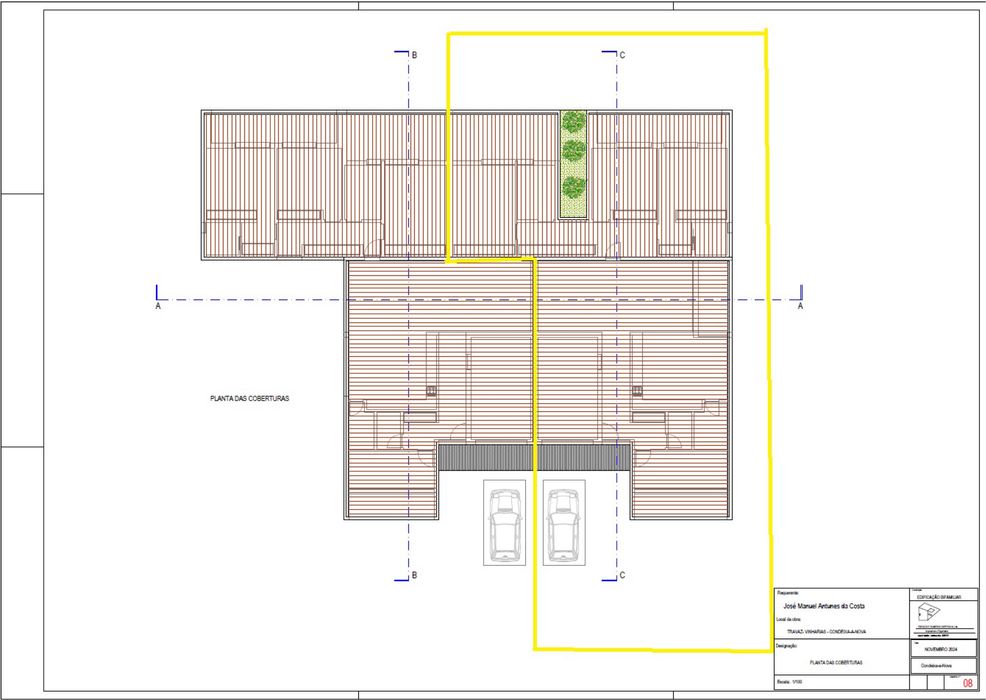 Moradia geminada na Rua das Vinharias, Condeixa-a-Nova, Lote 835m2