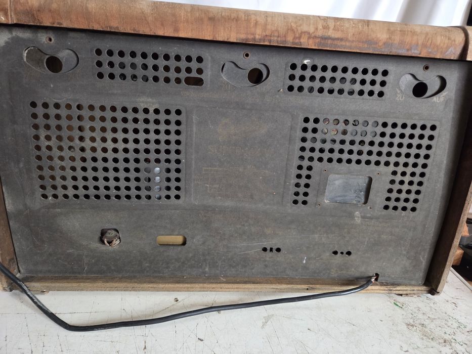 Stare radio lampowe Graets Super 164W