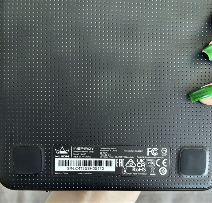 Графічний планшет Huion H640P