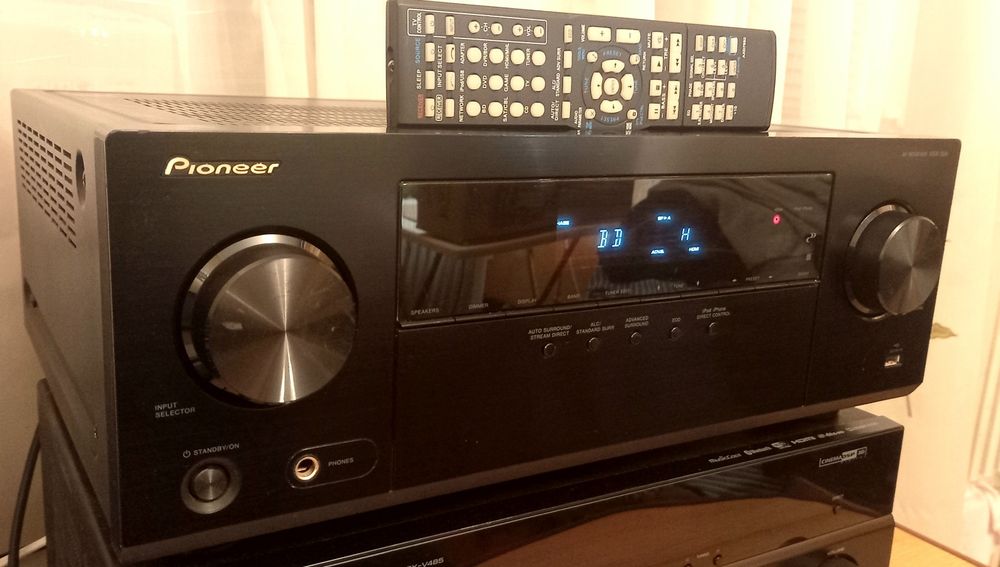 AV-RESIVER Pioneer VSX-324  6.1×100w/HDMI/4K/ARC/USB/Optical/6-16om