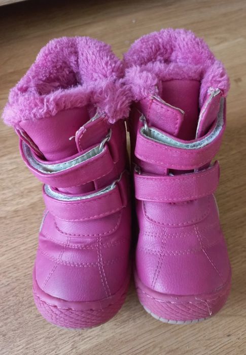 Buty ocieplane za kostkę