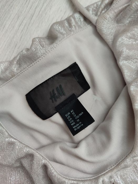 Sukienka maxi srebrna r 42 wesele sylwester studniówka