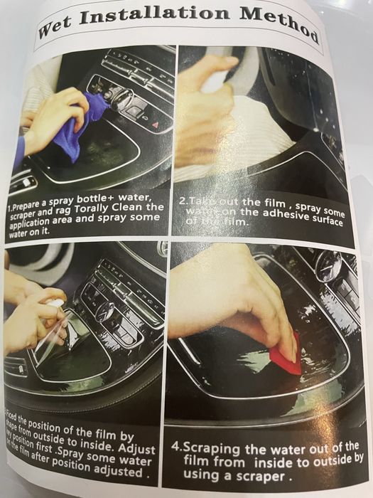 Mercedes Pelicula proteçao tablier