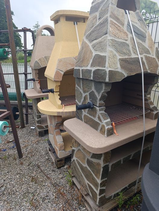 Kominek ogrodowy-grill