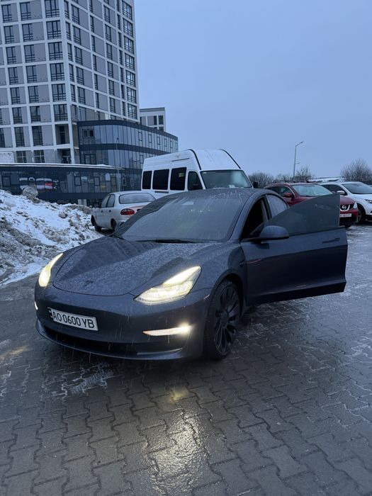 Tesla model 3 performanсe