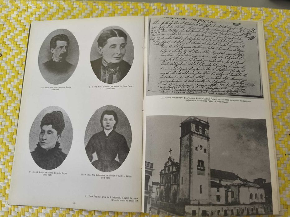 Antero de Quental - Fotobiografia –
Ana Maria Almeida Martins