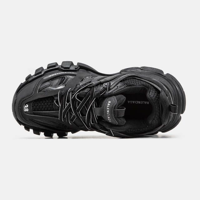 Кросівки жіночі чорні Balenciaga Track 2.0 Black Gold